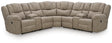 Pearce-Pike Birch 3-Piece Reclining Sectional with Double Console — product view