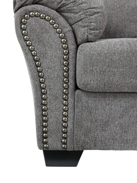 Detailed upholstery texture close-up