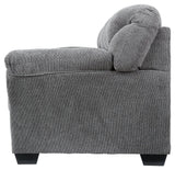 main view of Allmaxx Pewter Chenille Sofa furniture
