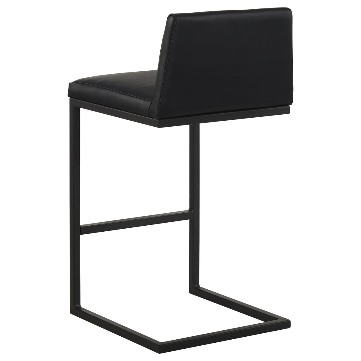 Vardon Genuine Leather Bar Stool Black Set of 2 — product image 6