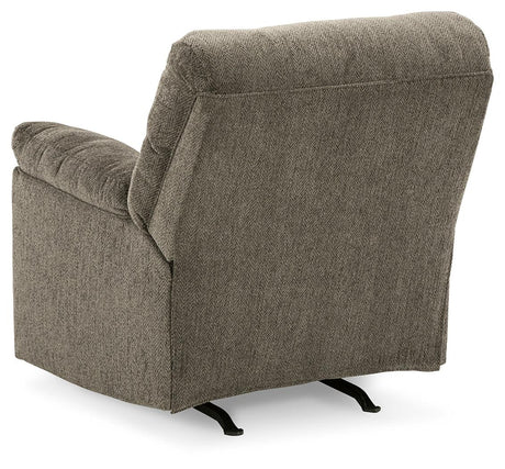 Alphons Putty Recliner chair rear view
