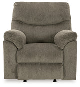 Alphons recliner chair head on view