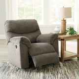 Alphons Putty Recliner chair side profile