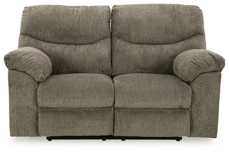 Alphons loveseat head on view