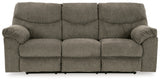 Alphons recliner chair open position side view