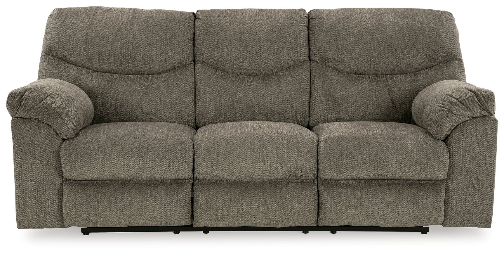 Alphons recliner chair open position side view