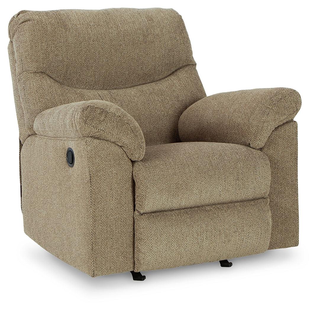 Alphons Briar Recliner Chair side view