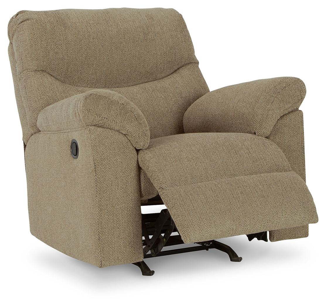 Alphons Briar Recliner Chair reclining position