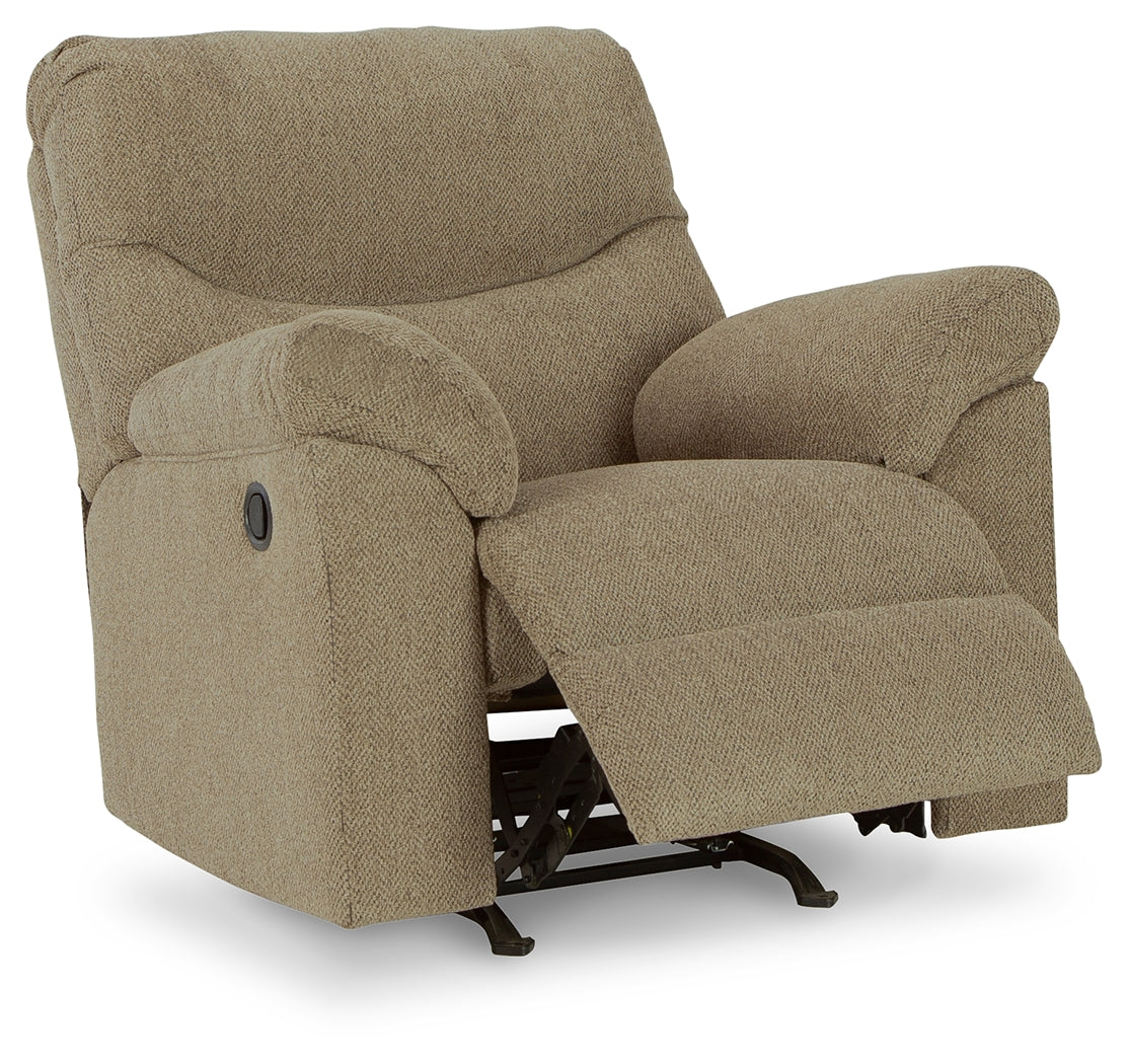 Alphons Briar recliner side opened recline