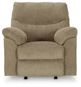 Alphons Briar sofa angled open recline