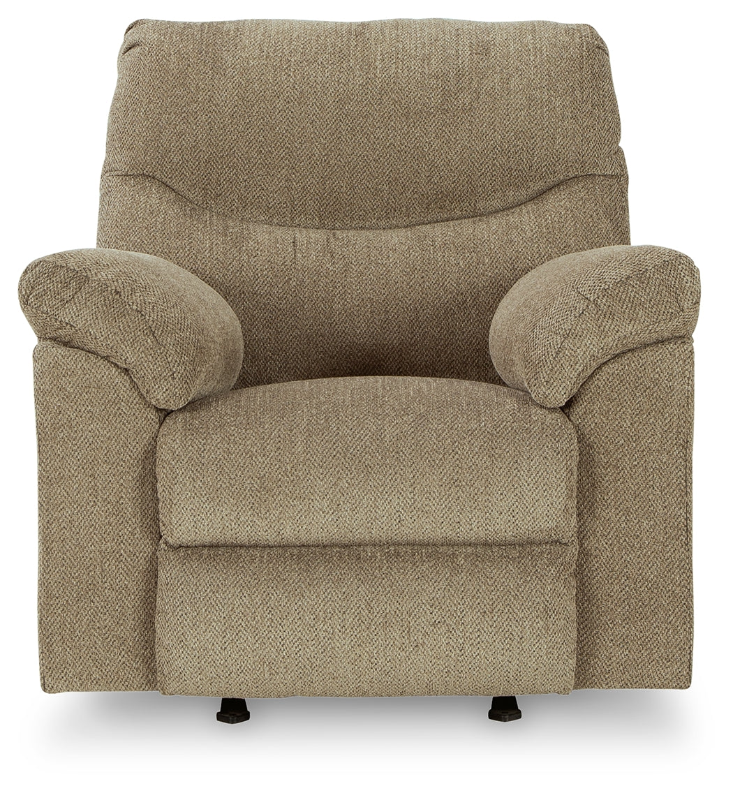 Alphons Briar sofa angled open recline