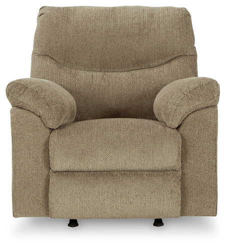 Alphons Briar sofa angled open recline