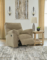Alphons Briar Recliner Chair open position