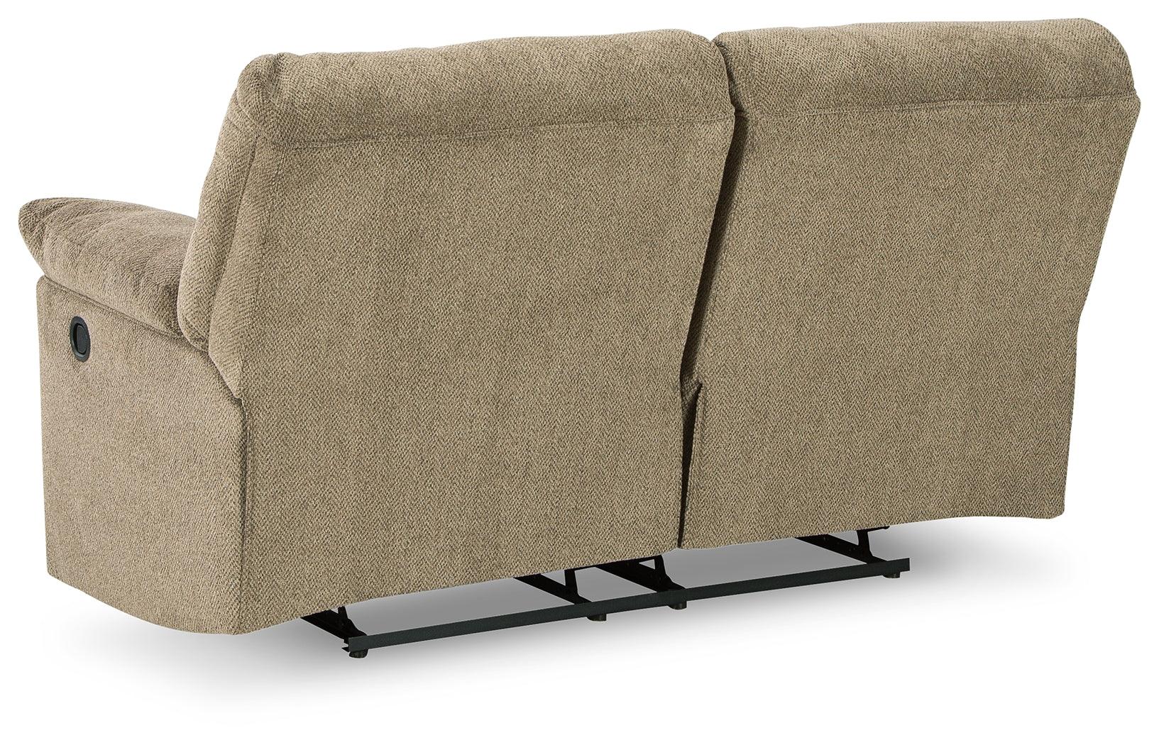 Alphons Briar Reclining Loveseat back view
