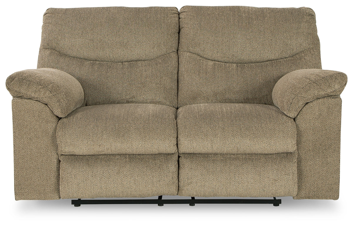 Alphons Briar loveseat head-on view