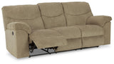 Alphons Briar Reclining Sofa head-on view