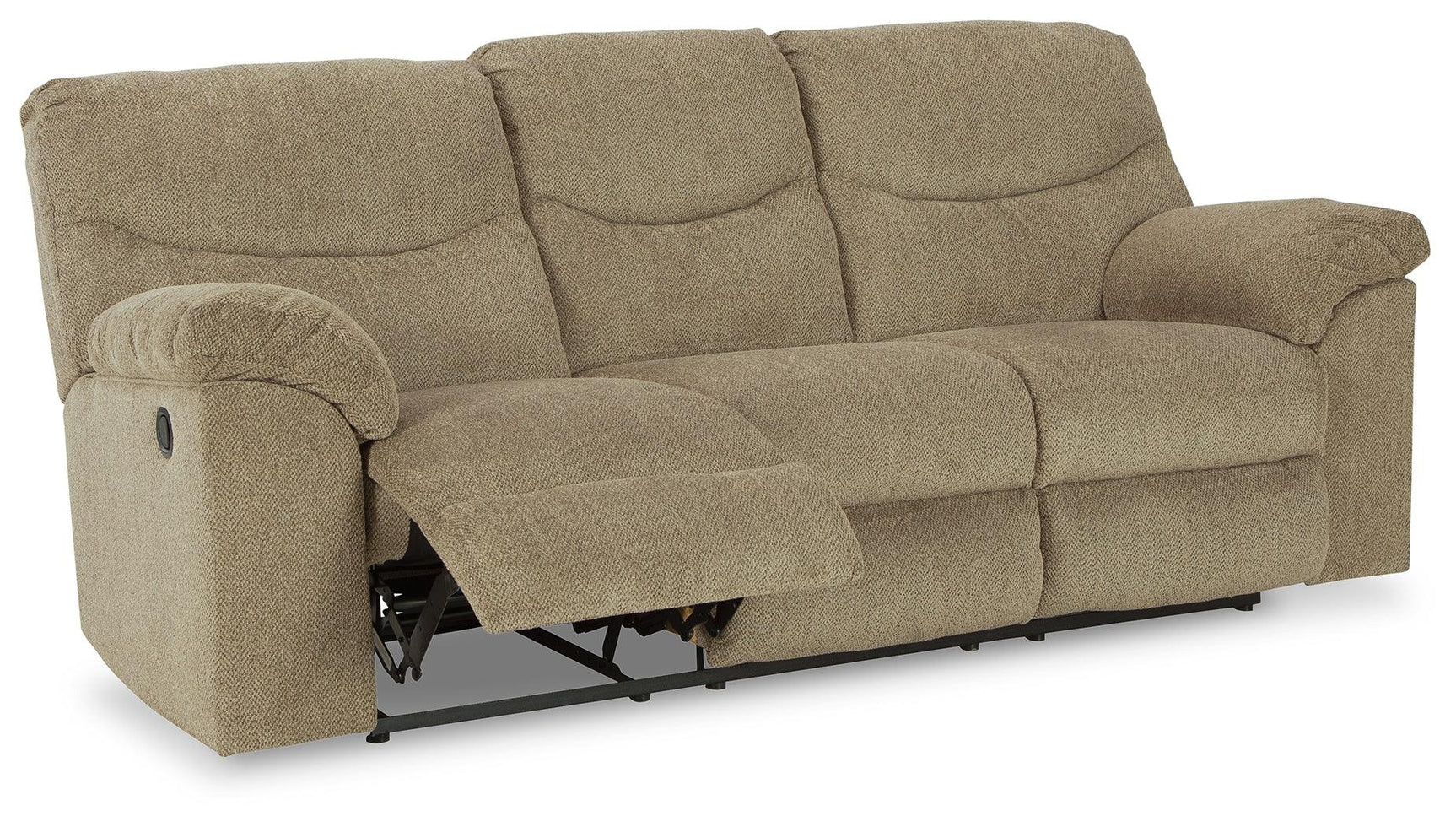 Alphons Briar Reclining Sofa head-on view