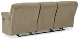 Alphons Briar Reclining Sofa full view