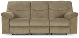 Alphons Briar Reclining Sofa side profile