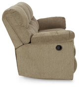 Back view of Alphons Briar Reclining Sofa
