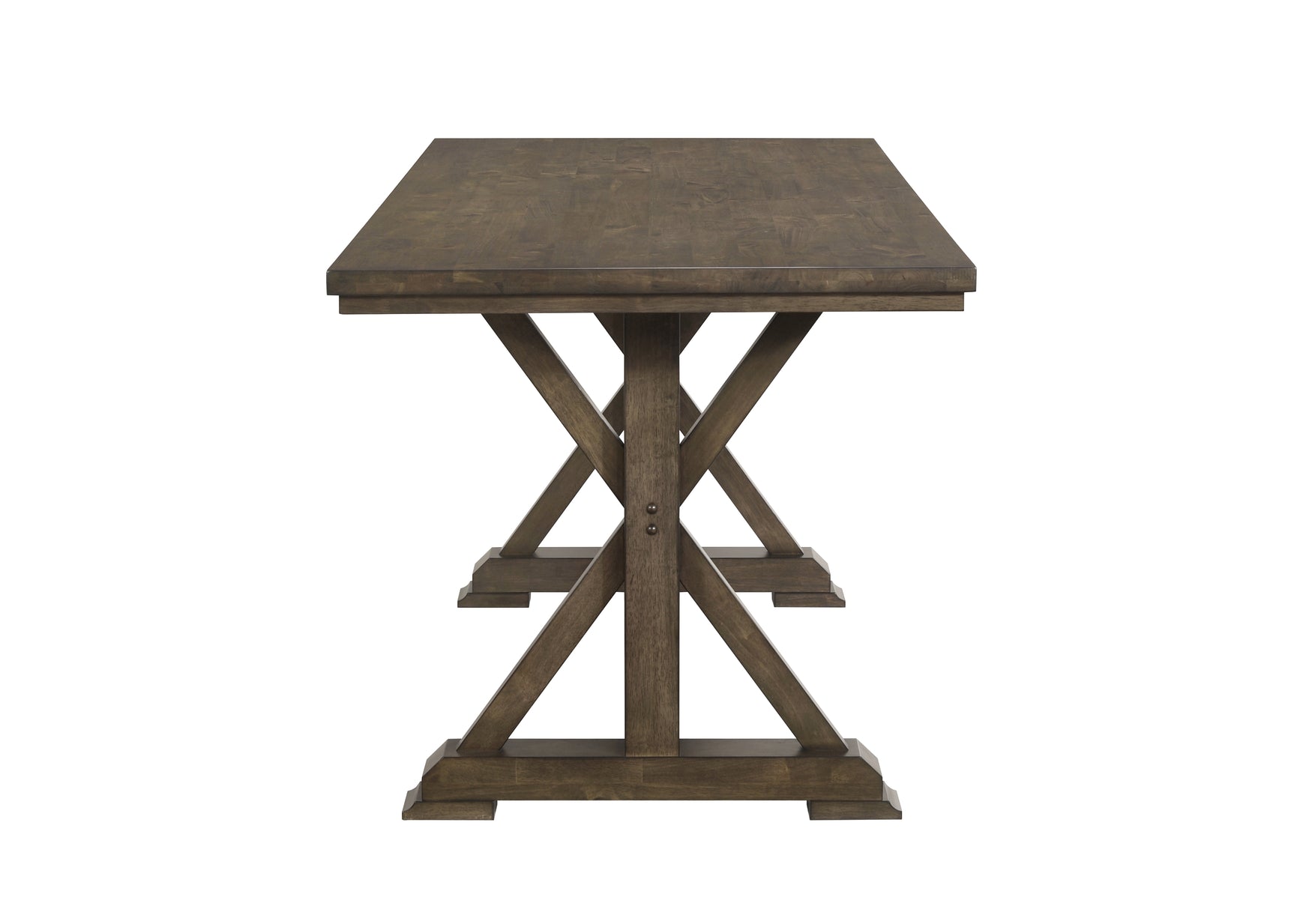 Side view highlighting modern dark gray finish