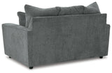 Stairatt Gravel Chenille Loveseat - Ella Furniture