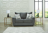 Stairatt Gravel Chenille Loveseat - Ella Furniture