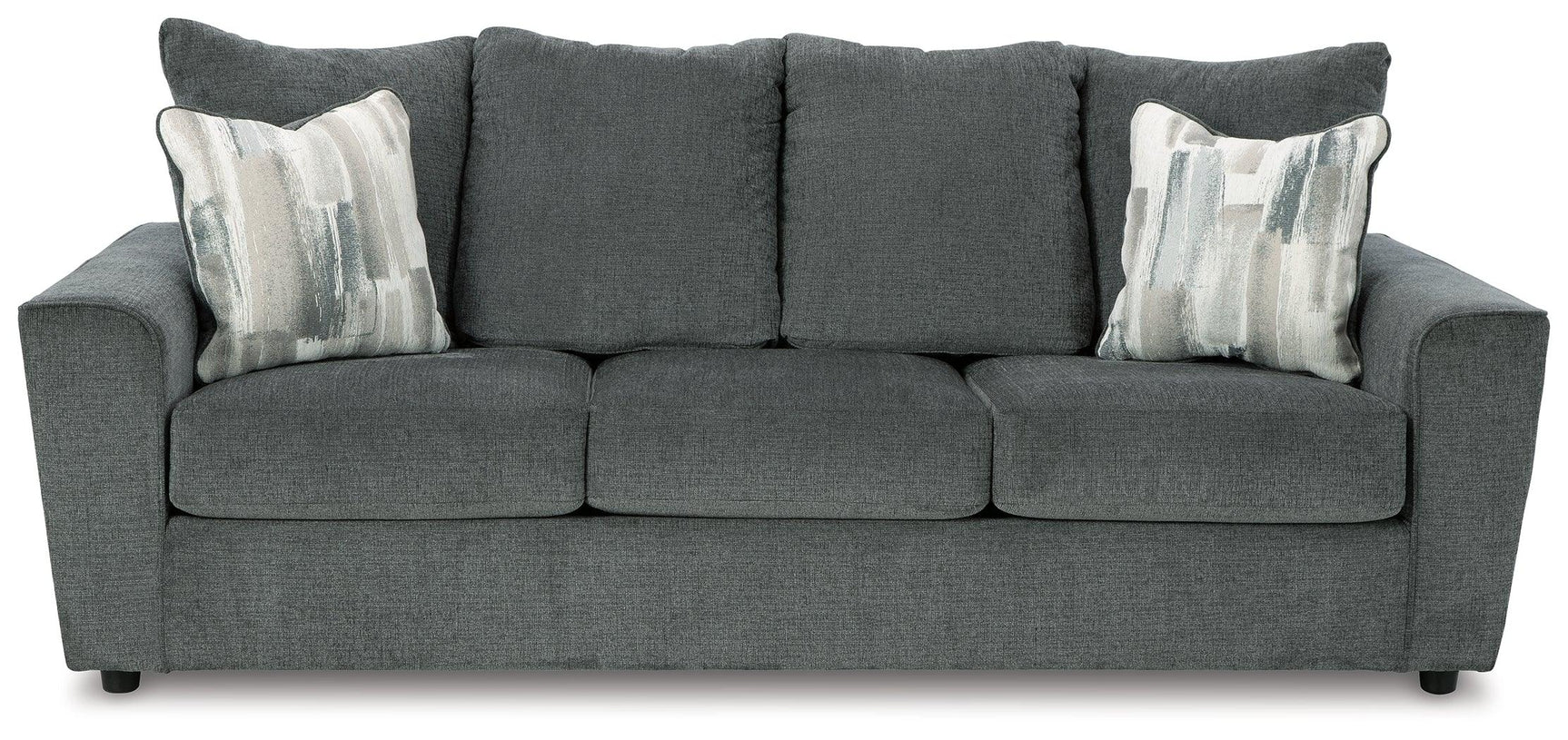 Stairatt Gravel Chenille Sofa - Ella Furniture