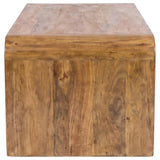 Booker 3-Piece Mango Wood Coffee and End Table Set Natural — product image 9