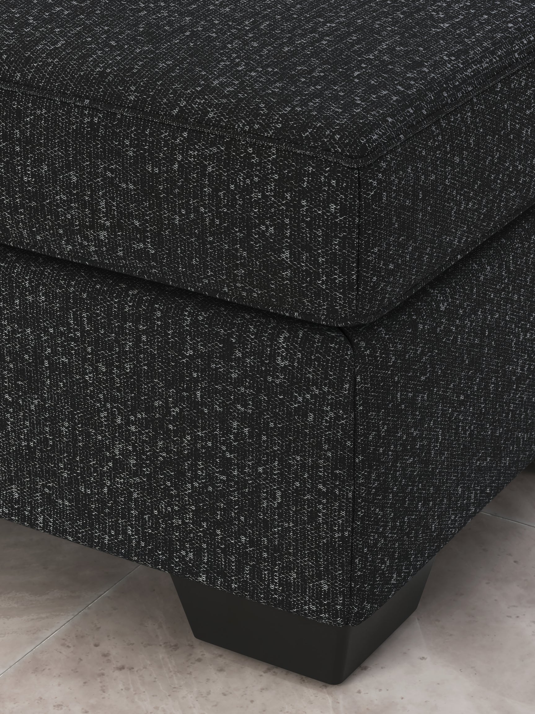 Jasmine Peaks collection fabric swatch in coal color