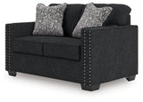Jasmine Peaks loveseat alternate angle view