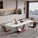 Modern Tommy dining table in bright dining room
