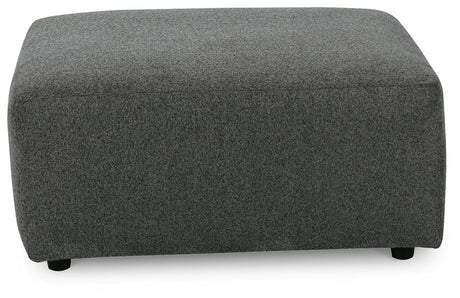 Edenfield Charcoal 3-Piece Sectional with Ottoman - image 12