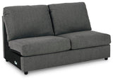 Edenfield Charcoal 3-Piece Sectional with Ottoman - image 8