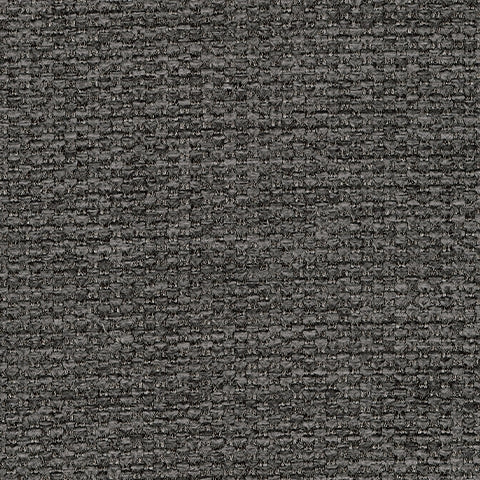 Edenfield Charcoal 3-Piece Sectional Sofa with Ottoman charcoal fabric swatch