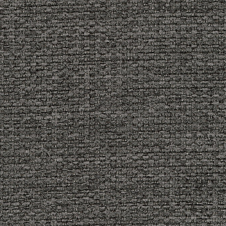 Edenfield Charcoal 3-Piece Sectional Sofa with Ottoman charcoal fabric swatch