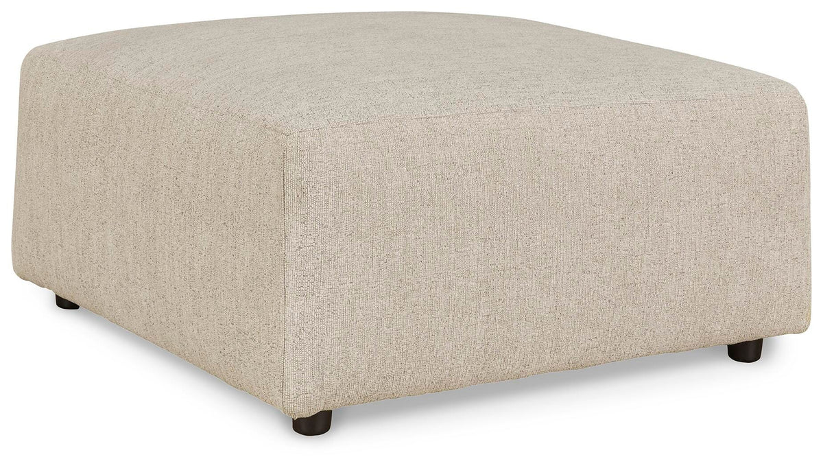 Edenfield Linen 3-Piece Sectional with Ottoman - image 4
