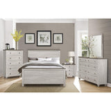 Nashville Full Panel Bed close-up of headboard detail