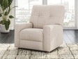Larimer Stone Chenille Recliner main view