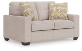 Larimer Loveseat angled side view