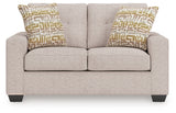 Larimer Loveseat head-on view