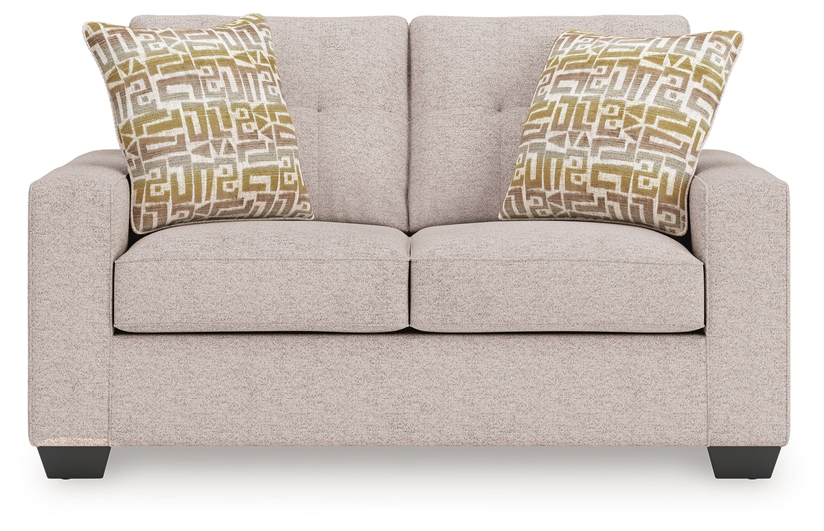 Larimer Loveseat head-on view
