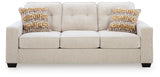 Larimer Stone Sofa and Loveseat front straight view