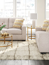 Pearlox Gold table set in living room setting