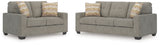 Larimer Iron sofa and loveseat side view