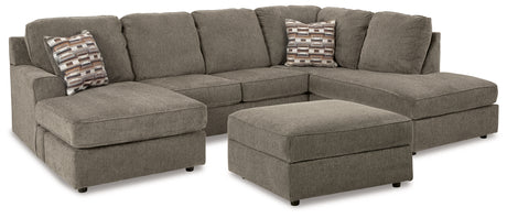 Side perspective of O'Phannon sofa