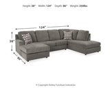 O'Phannon Putty 2-Piece Sectional with Ottoman - image 11