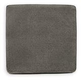 Top view of sectional sofa seating