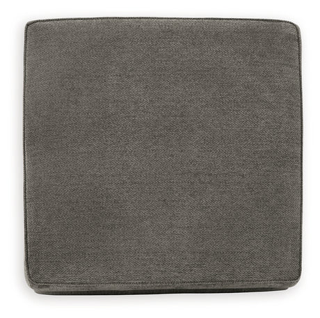 Top view of sectional sofa seating