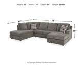 O'Phannon Putty 2-Piece Sectional with Ottoman - image 9